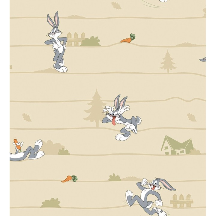 Papel pintado Looney Tunes Bugs Bunny - Bunny Race 681540