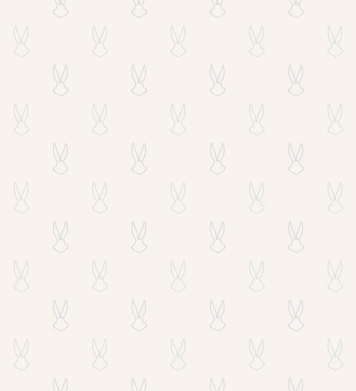 Papel pintado silueta de cabeza Bugs Bunny - Bunny Portrait 681541