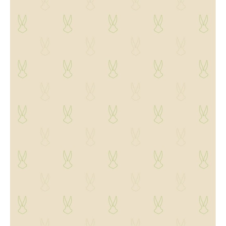 Papel pintado silueta de cabeza Bugs Bunny - Bunny Portrait 681542