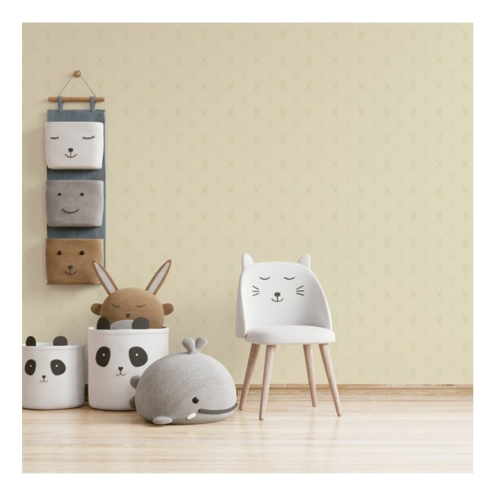 Papel pintado silueta de cabeza Bugs Bunny - Bunny Portrait 681542