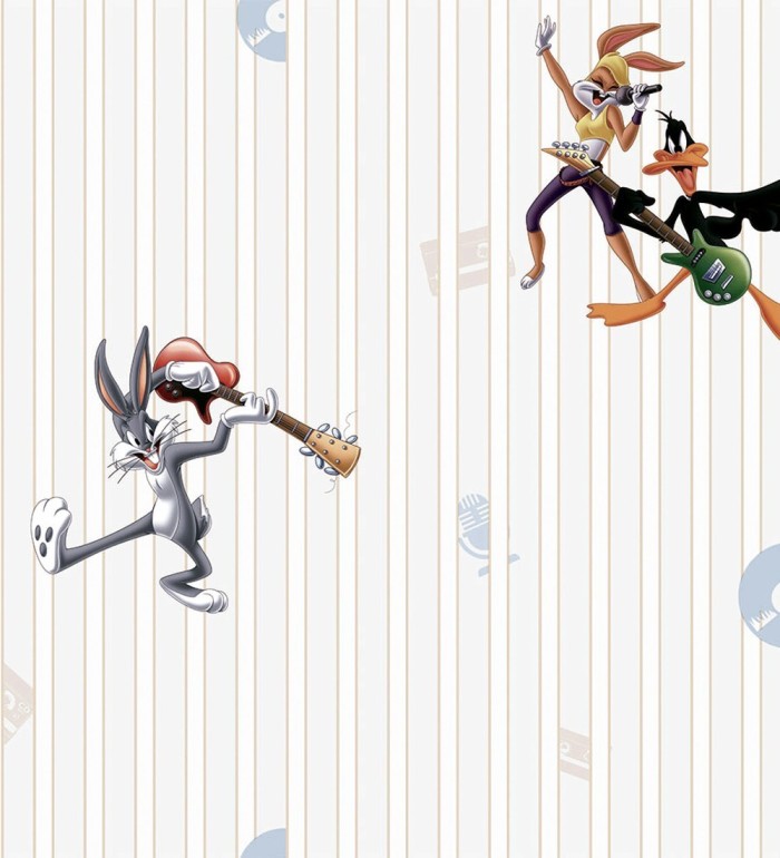 Papel pintado Bugs Bunny Looney Tunes - Bunny Band 681543