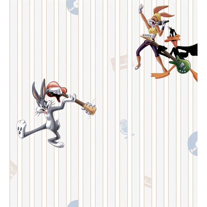 Papel pintado Bugs Bunny Looney Tunes - Bunny Band 681543