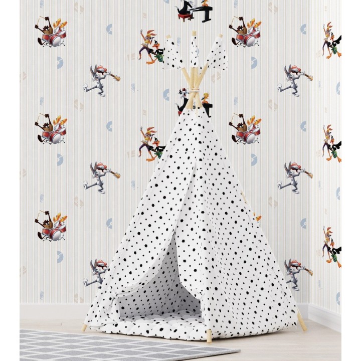 Papel pintado Bugs Bunny Looney Tunes - Bunny Band 681543