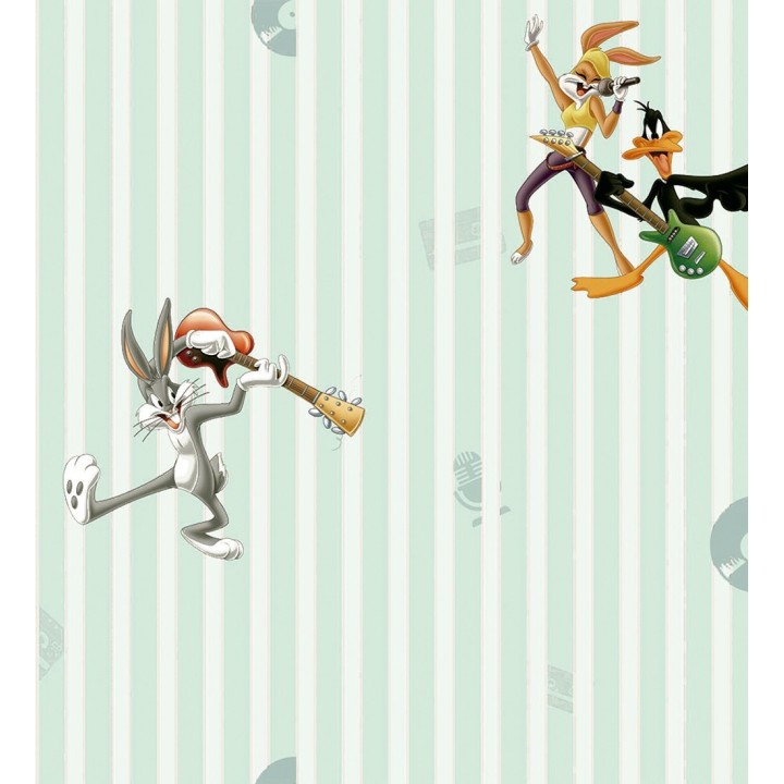 Papel pintado Bugs Bunny Looney Tunes - Bunny Band 681544