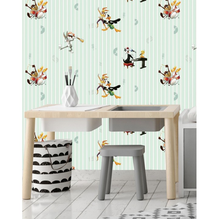 Papel pintado Bugs Bunny Looney Tunes - Bunny Band 681544