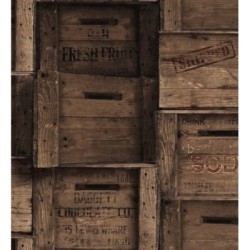 Papel pintado Market Boxes 121307
