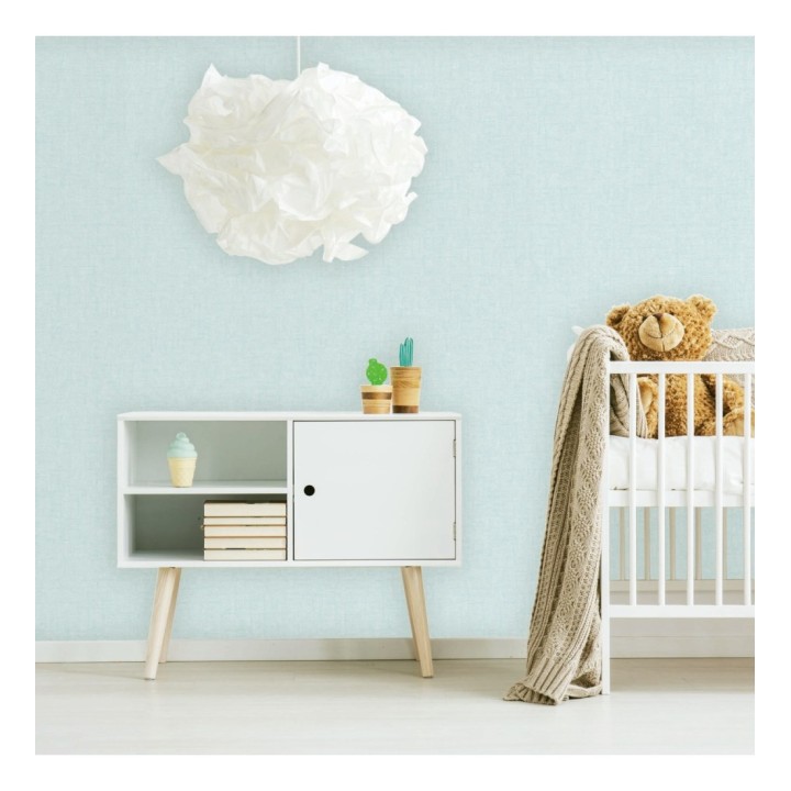 Papel pintado liso para niños - Catania Fabric 681560