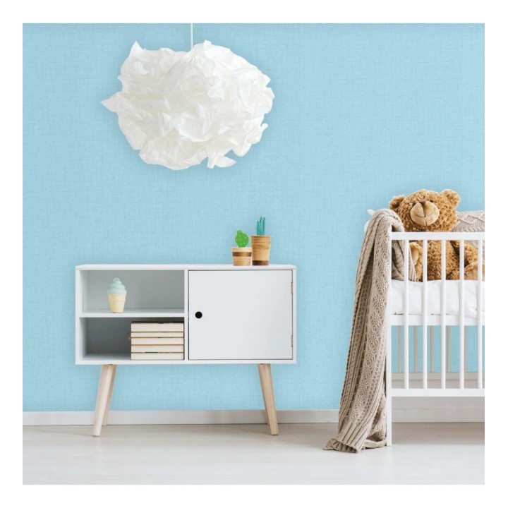 Papel pintado liso para niños - Catania Fabric 681562