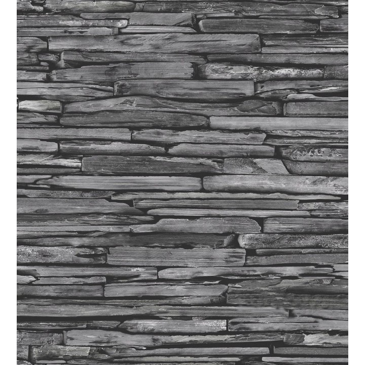 Papel pintado rústico imitación piedra - Argon 121309