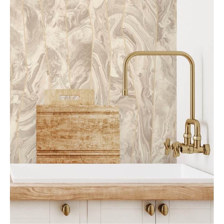 Papel pintado piedra de Ágata con relieves - Ionos Marble 681626