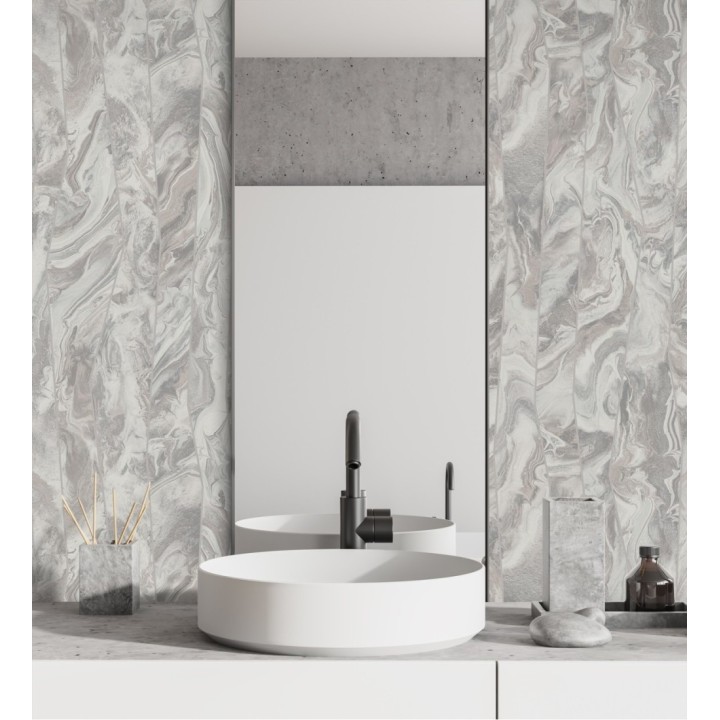 Papel pintado piedra de Ágata con relieves - Ionos Marble 681627