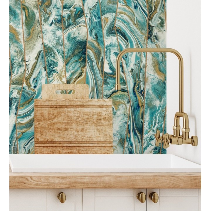 Papel pintado piedra de Ágata con relieves - Ionos Marble 681628