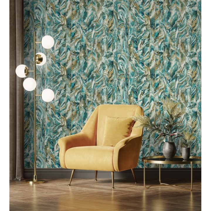 Papel pintado piedra de Ágata con relieves - Ionos Marble 681628