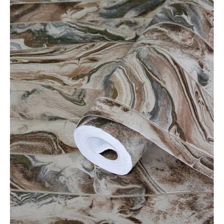 Papel pintado piedra de Ágata con relieves - Ionos Marble 681629