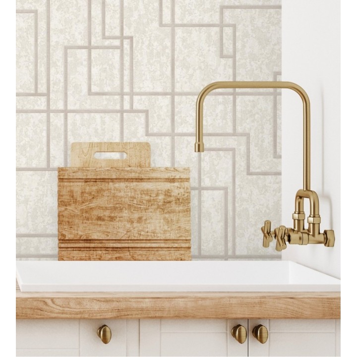 Papel pintado de líneas geométricas modernas - Allure Lines 681631