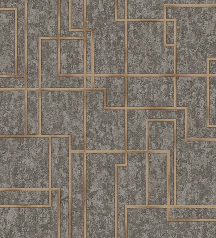 Papel pintado de líneas geométricas modernas - Allure Lines 681633