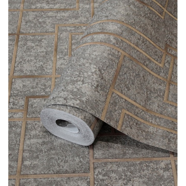 Papel pintado de líneas geométricas modernas - Allure Lines 681633