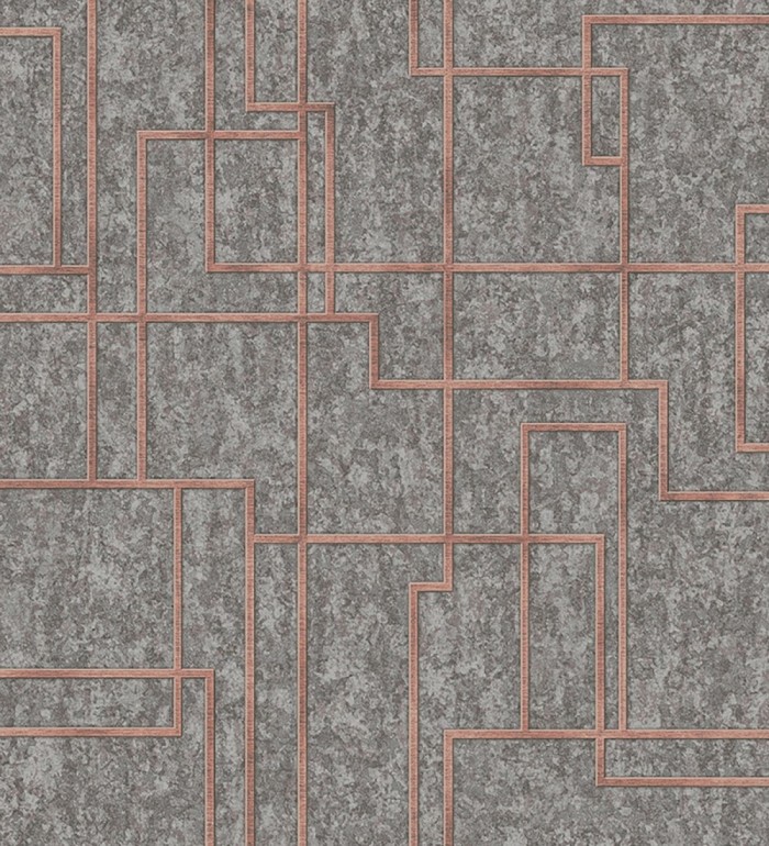 Papel pintado de líneas geométricas modernas - Allure Lines 681634