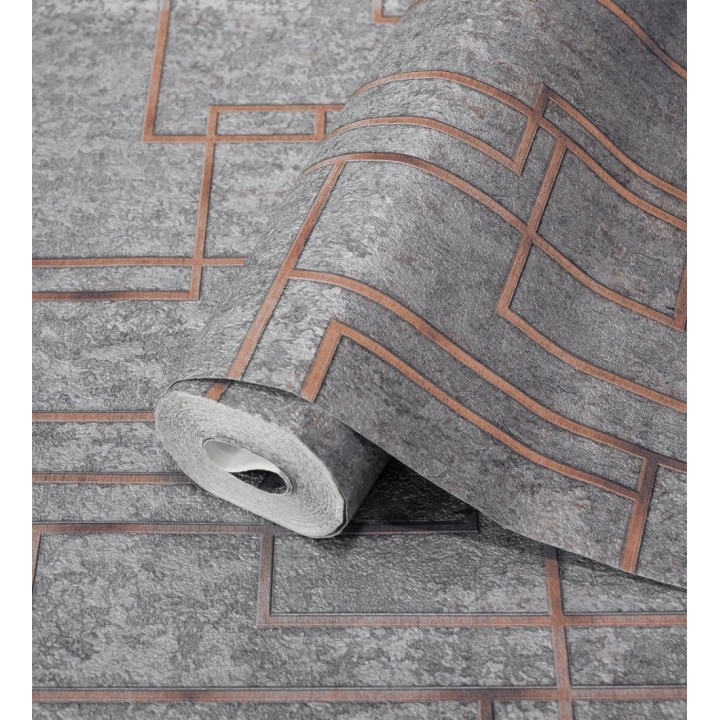 Papel pintado de líneas geométricas modernas - Allure Lines 681634