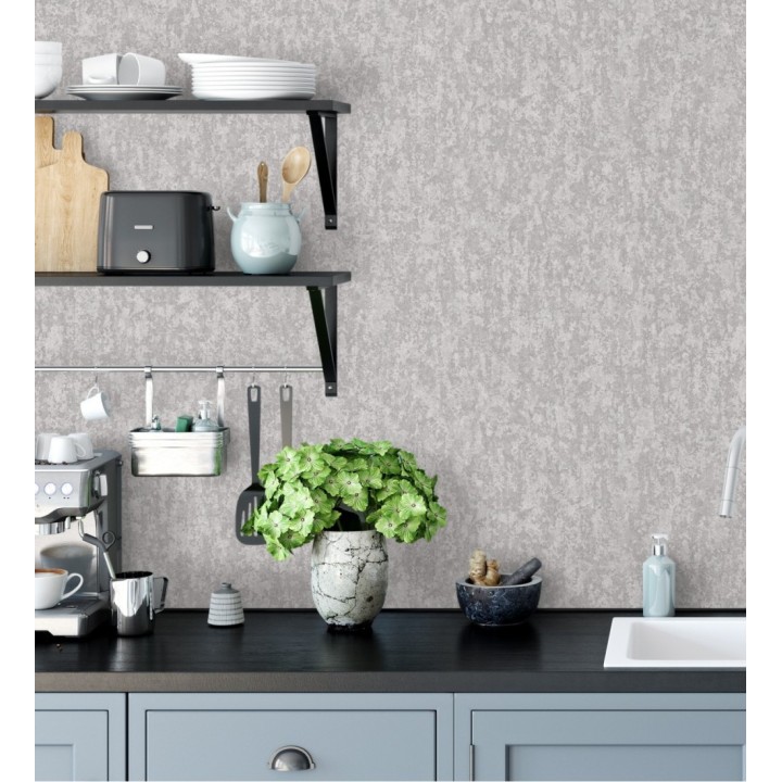 Papel pintado textura de piedra industrial con relieve - Allure Texture 681637