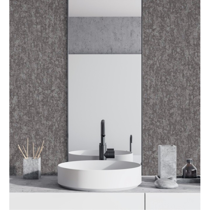 Papel pintado textura de piedra industrial con relieve - Allure Texture 681639