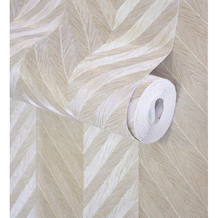 Papel pintado de espigas en relieve con efecto nacarado - Dethon Spike 681641