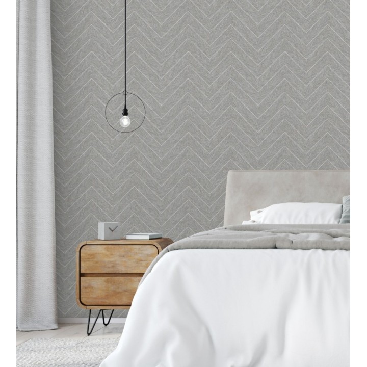 Papel pintado de espigas en relieve con efecto nacarado - Dethon Spike 681642