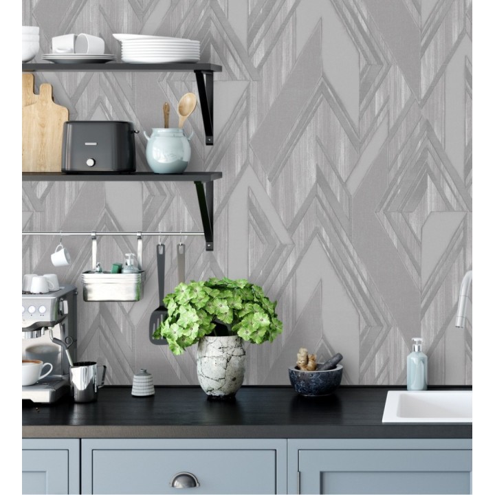 Papel pintado de rombos modernos - Chiron Diamonds 681649