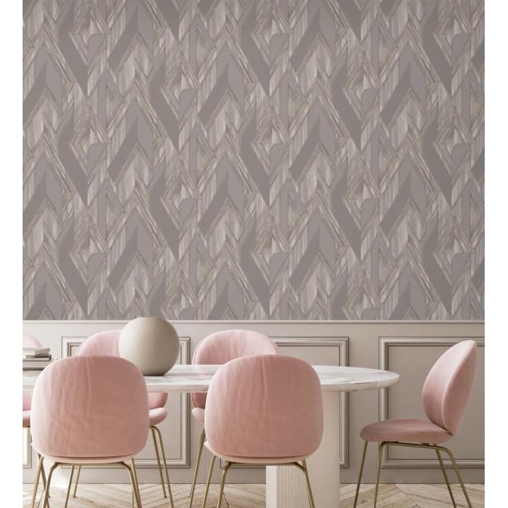 Papel pintado de rombos modernos - Chiron Diamonds 681650