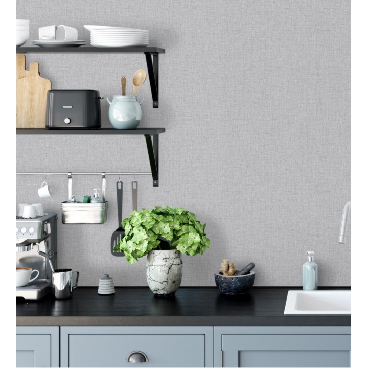 Papel pintado imitación textil - Chiron Linen 681653