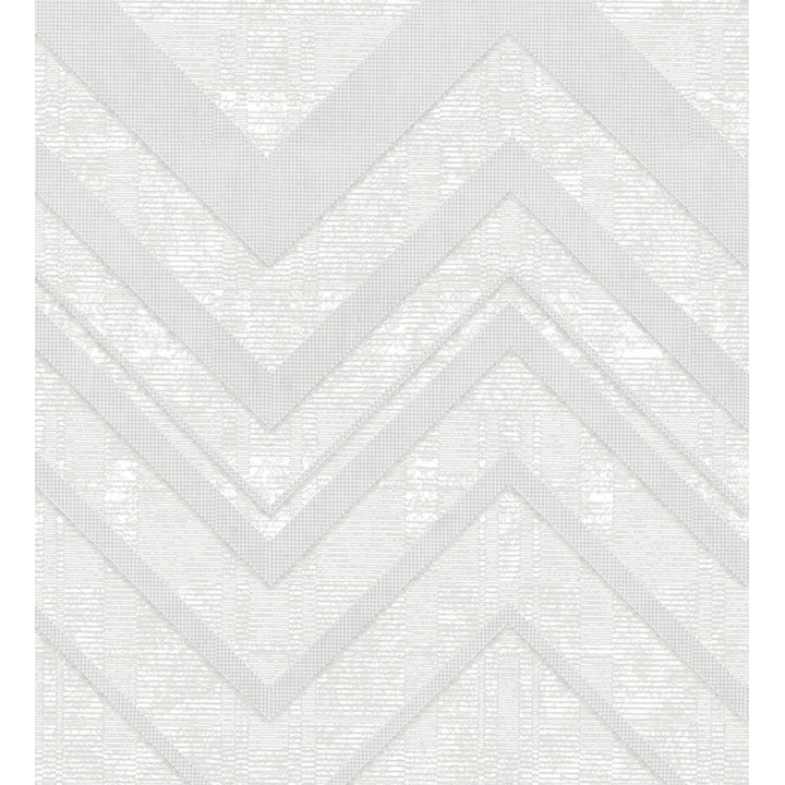 Papel pintado geométrico zig zag texturizado con pequeños destellos - Enzo Spike 681655