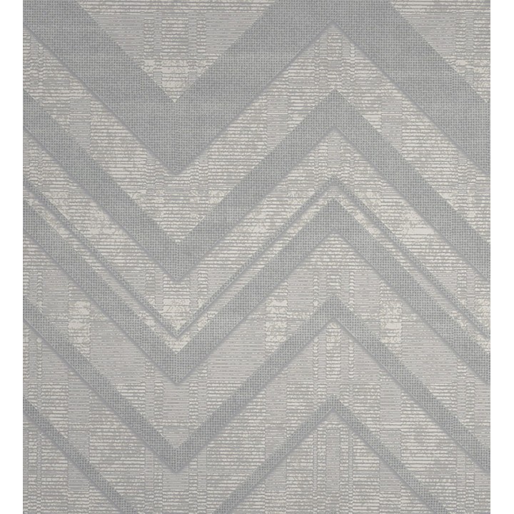 Papel pintado geométrico zig zag texturizado con pequeños destellos - Enzo Spike 681656