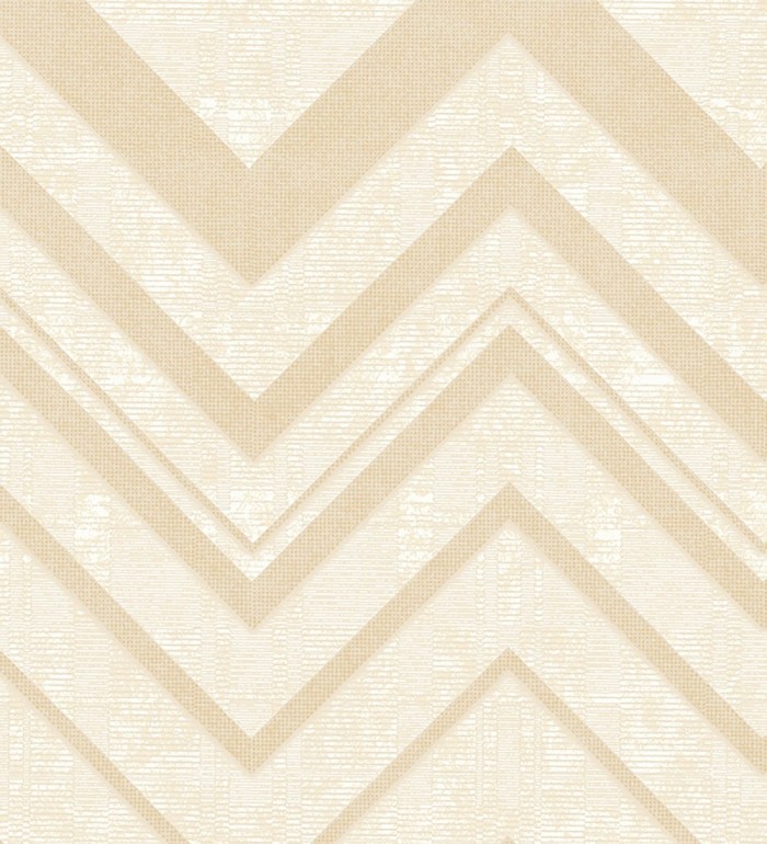 Papel pintado geométrico zig zag texturizado con pequeños destellos - Enzo Spike 681657