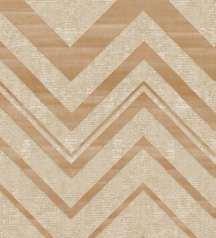 Papel pintado geométrico zig zag texturizado con pequeños destellos - Enzo Spike 681658
