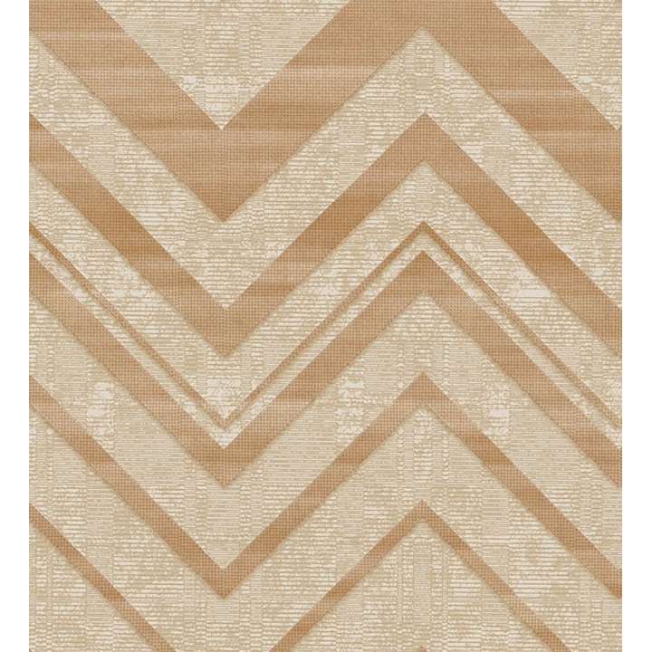 Papel pintado geométrico zig zag texturizado con pequeños destellos - Enzo Spike 681658