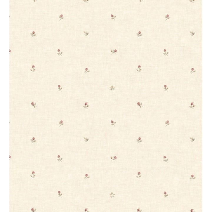 Papel pintado flores pequeñas vintage - Isabella 121370