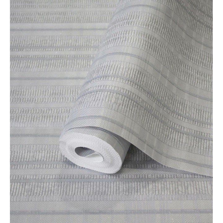 Papel pintado de rayas texturizado con pequeños destellos - Enzo Stripes 681661