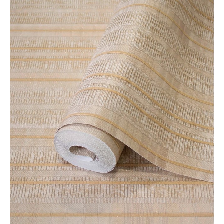 Papel pintado de rayas texturizado con pequeños destellos - Enzo Stripes 681663