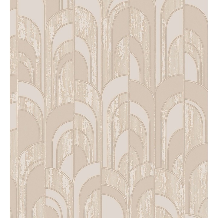 Papel pintado de arcos Art decó texturizados - Bissen Arches 681666