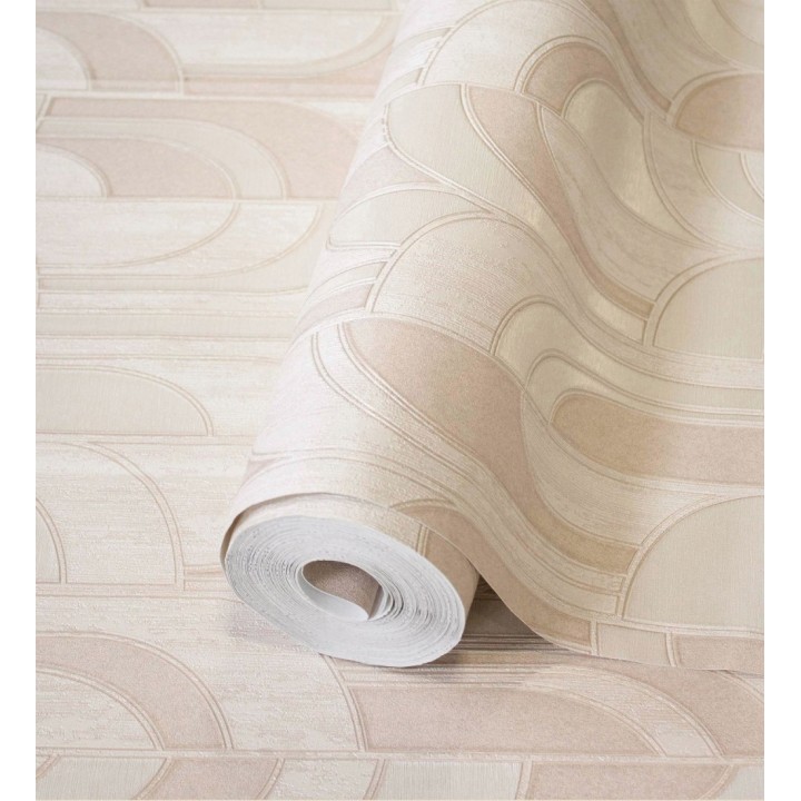 Papel pintado de arcos Art decó texturizados - Bissen Arches 681666