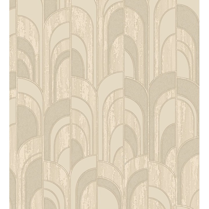 Papel pintado de arcos Art decó texturizados - Bissen Arches 681667