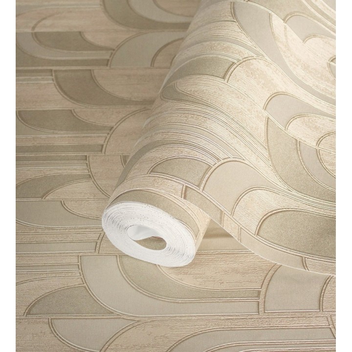 Papel pintado de arcos Art decó texturizados - Bissen Arches 681667