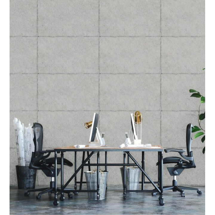 Papel pintado bloques de cemento industrial - Deimos 681686