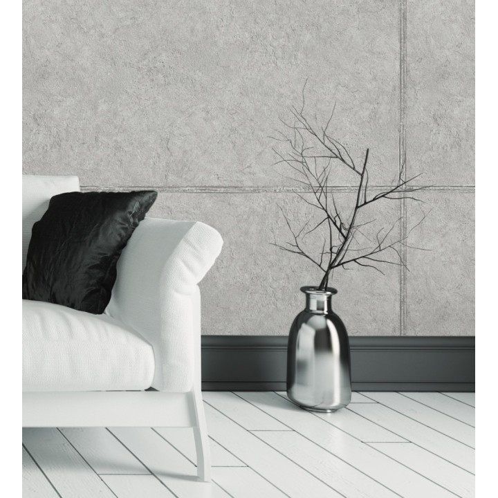 Papel pintado bloques de cemento industrial - Deimos 681686