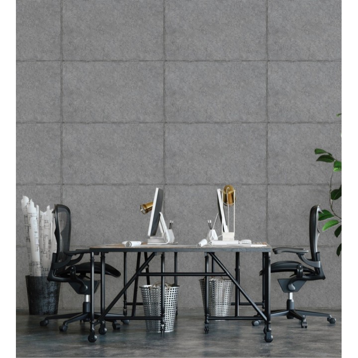 Papel pintado bloques de cemento industrial - Deimos 681687