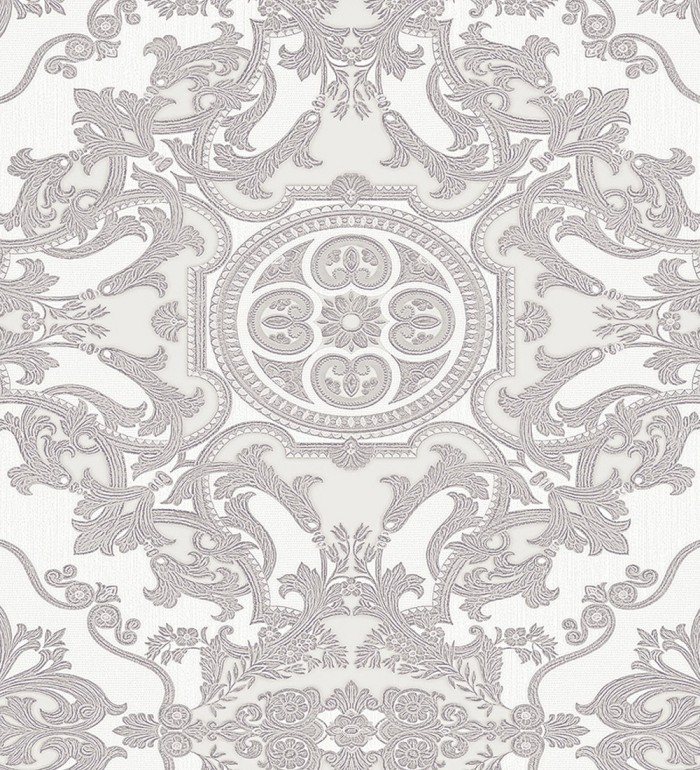 Papel pintado medallones ornamentales bordados - Arconte 681692