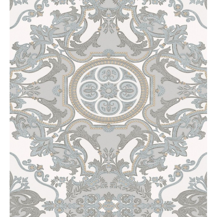 Papel pintado medallones ornamentales bordados - Arconte 681693