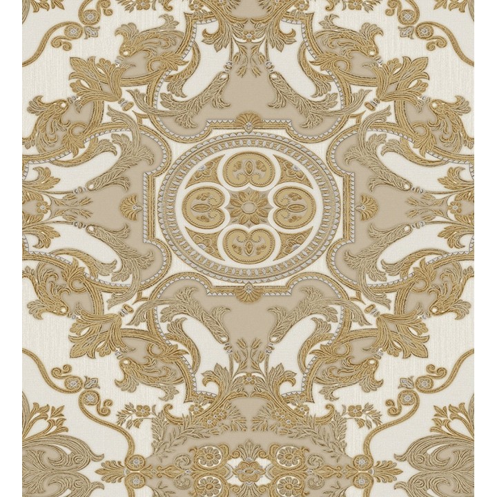 Papel pintado medallones ornamentales bordados - Arconte 681695