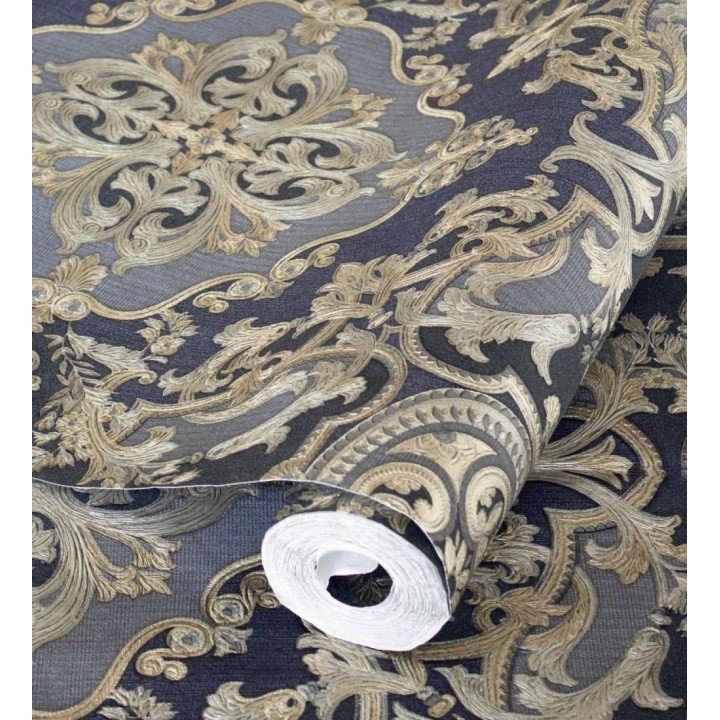 Papel pintado medallones ornamentales bordados - Arconte 681696