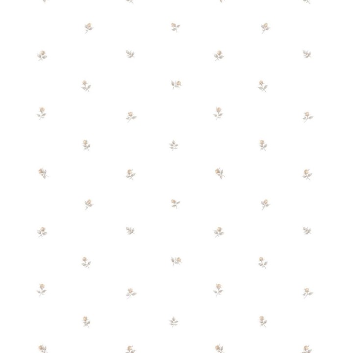 Papel pintado flores pequeñas vintage - Isabella 121401